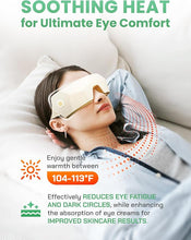 Load image into Gallery viewer, Eye Massager with Heat, Eye Mask with Heat/Bluetooth Music, Gifts for Women/Men, Eye Care Birthday Gifts, Smart Eye Mask for Relax Eye, Reduce Eye Strain
