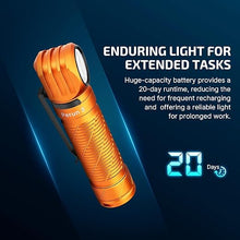 Load image into Gallery viewer, OLIGHT Perun 3 Rechargeable Headlamp Flashlight, 3000 Lumens LED Headlight with Red Light, Waterproof Head Lamp with Headband for Outdoor Camping, Hiking, Working(Orange)
