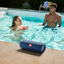 Load image into Gallery viewer, JBL FLIP 5, Waterproof Portable Bluetooth Speaker, Blue, 3.6 x 3.6 x 8.5
