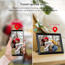 Load image into Gallery viewer, FRAMEO Digital Photo Frame WiFi 32GB 10.1 Inch 1280x800 IPS Touch Screen Digital Picture Frame Easy Setup Share Photo or Video via Frameo APP
