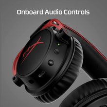 Load image into Gallery viewer, HyperX Cloud Alpha Wireless - Gaming Headset for PC, 300-hour battery life, DTS Headphone:X Spatial Audio, Memory foam, Dual Chamber Drivers, Noise-canceling mic, Durable aluminum frame,Red

