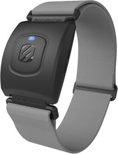 Load image into Gallery viewer, Scosche Rhythm R+2.0: Waterproof/Dustproof Armband with ANT+ &amp; BLE Bluetooth Smart for Hyper Accurate Workout Heart Rate Monitoring with Wahoo, Peloton, LED Monitor, DDP Yoga, Strava
