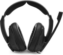 Load image into Gallery viewer, EPOS I Sennheiser GSP 302 Gaming Headset with Noise-Cancelling Mic, Flip-to-Mute, Comfortable Memory Foam Ear Pads, Headphones for PC, Mac, Xbox One, PS4, Nintendo Switch, and Smartphone compatible.
