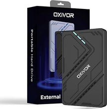 Load image into Gallery viewer, 200GB Portable External Hard Drive – 2.5&quot; Ultra-Slim Hard Drive HDD with USB 3.0 for Desktop, PC, Mac, PS4, and Gaming Systems – Fast Data Transfer (Black)
