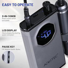 Load image into Gallery viewer, Aokitec Electric Nail Drill - 40000RPM Rechargeable Portable Nail Filer Machine with Nail Drill Bits Sanding Bands for Acrylic/Gel Nails Removal Manicure Pedicure Kit for Salon Home Use
