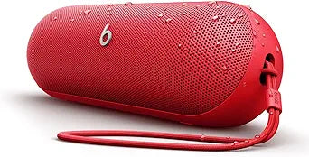 Beats Pill - Wireless Bluetooth Speaker and Portable Charger via USB-C - Up to 24 Hours Battery Life, IP67 Water Resistant, Apple & Android Compatible, Built-in Microphone – Statement Red