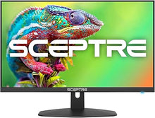 Load image into Gallery viewer, Sceptre New 24-inch Gaming Monitor 100Hz 1ms DisplayPort HDMI x2 100% sRGB AMD FreeSync Build-in Speakers, Eye Care Frameless Machine Black 2024 (E248W-FW100T)
