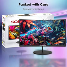 Load image into Gallery viewer, Sceptre 24-inch Curved 100Hz Gaming Monitor HDMI x2 VGA 100% sRGB Eye-Care, Build-in Speakers Machine Black 2024 (C248W-1920RNR Series)
