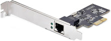 Load image into Gallery viewer, StarTech.com 1-Port 2.5Gbps PCIe Network Card, Computer Network Card, Intel I225-V, Multi-Gigabit Ethernet Interface Card
