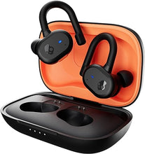 Load image into Gallery viewer, Skullcandy Push Active XT in-Ear Wireless Earbuds, 44 Hr Battery, Skull-iQ, Alexa Enabled, Microphone, Works with iPhone Android and Bluetooth Devices - True Black/Orange
