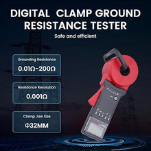 Load image into Gallery viewer, ETCR2100A+ Digital Clamp Ground Earth Resistance Meter Tester, 0.01?-200?, Manufacturer Direct Sales, telurometro
