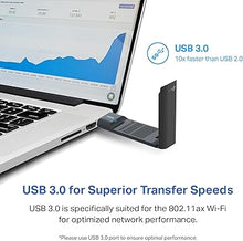 Load image into Gallery viewer, TP-Link WiFi 6E USB Adapter for Desktop PC - (Archer TXE50UH) AXE3000 Tri-Band Wireless Network Adapter, Ultra-Low Latency, MU-MIMO, OFDMA, Refined Security, WPA3, Supports Windows 11/10
