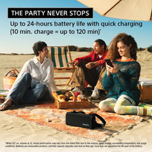 Load image into Gallery viewer, Sony ULT Field 3 Wireless Portable Bluetooth Speaker, IP67 Waterproof, Dustproof, Rustproof, and Shockproof with Enhanced Bass, 24 Hour Battery and Shoulder Strap (SRSULT30H), Forest Gray
