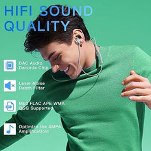 Load image into Gallery viewer, 64GB MP3 Player with Bluetooth 5.2, AiMoonsa Music Player with Built-in HD Speaker, FM Radio, Voice Recorder, HiFi Sound, E-Book Function, Earphones Included
