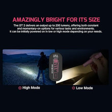 Load image into Gallery viewer, OLIGHT I3T 2 EOS Pocket EDC Flashlight, 200 Lumens Compact Bright Handheld Flashlights, Dual-Output Tail Switch Light with AAA Battery and Two-Way Pocket Clip for Camping and Hiking (Sweet Pink)
