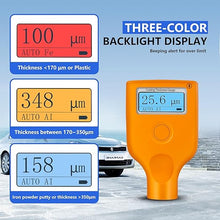 Load image into Gallery viewer, Coating Thickness Gauge Digital Paint Coating Tester 0.0µm -3500µm, Magnetic Car Paint Film Inspection Tester Meter, with APP, Can Generate Test Reports, Best for Car Thickness Mesurement Device LS236
