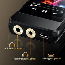 Load image into Gallery viewer, H20 Pro MP3 Player Hi Res MP3 Player Bluetooth 5.1 Music Player 3.2&quot; Touch Screen, Portable DAP Lossless DSD256 HiFi Bluetooth 5.1 aptX/LDAC, 64GB Memory Card with 256GB Expandable Memory
