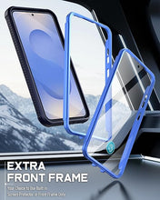 Load image into Gallery viewer, Poetic Guardian Case for Samsung Galaxy S25+ Plus 5G 6.7 "(2025) [20 FT Mil-Grade Drop Tested], Built-in Screen Protector [Work with Fingerprint ID], Full Body Rugged Shockproof Case, Blue/Clear
