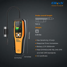 Load image into Gallery viewer, Elitech HVAC Refrigerant Leak Detector 10 Yrs Infrared Sensor Life Halogen Freon Sniffer, Air Conditioning Detection, Automotive Gas Finder, R410A R134A R1234YF CFCs HCFCs HFCs, ILD-200
