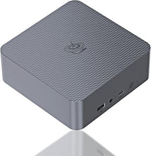 Load image into Gallery viewer, Beelink EQR5 Mini PC, Ryzen 5 Pro 5650U (6C/12T, Up to 4.2GHz) Mini Computer, 8GB DDR4 3200MHz &amp; 500GB PCle 3.0x4 SSD, Quiet Office PC with Dual NIC LAN, Dual 4K HDMI, WiFi6, BT5.2, USB3.0, USB-C
