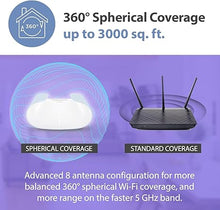 Load image into Gallery viewer, D-Link AX6000 WiFi 6 Mesh Router | Contemporary Design | High-Performance | Feature Rich | AI Enabled | Parental Controls | Covers up to 3000+ sq. ft | Expandable Mesh (M60)
