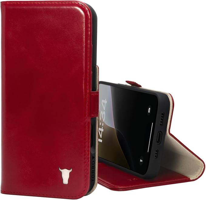 TORRO Premium Leather Case Compatible with iPhone 16 6.1