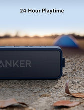 Load image into Gallery viewer, Anker Soundcore 2, 12W Dual-Driver, Portable Bluetooth Speakers for Daily Use, and Wireless , Extended Battery Life, 24-Hour Playtime, IPX7 Water Resistant, Built in Mic, 66 ft Bluetooth Range- Blue
