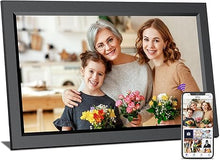 Load image into Gallery viewer, Forc Digital Picture Frame WiFi 15.6 Inch Digital Photo Frame with IPS FHD Touch Screen, Built-in 32GB Storage, Electronic Picture Frame Slideshow, Auto-Rotate, Easy to Share Photos Via Uhale APP
