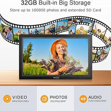 Load image into Gallery viewer, Digital Picture Frame 15.6&quot; Large Digital Photo Frame 1920x1080 HD IPS Touch Screen, Built in 32GB Memory, Share Photos and Videos via Biuframe App, Gift for Friends and Family
