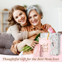 Load image into Gallery viewer, YHRJWN Gifts for Mom, Best Mom Ever Coffee Mug, Mom Mothers Gifts from Daughter Son, Moms Gift Idea for Birthday, Valentines Day, Present for Moms Mothers, 14 Oz Pink
