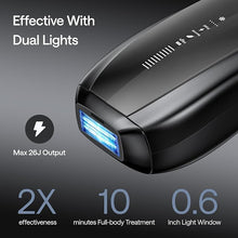 Load image into Gallery viewer, Ulike Laser Hair Removal for Men, Ulike X Plug-in IPL Hair Removal with Ice-Cooling, Dual Lights &amp; Skin Senor for Nearly Painless &amp; Long-Lasting Hair Removal, 3 Modes Tailored for Men’s Stubborn Hair
