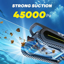 Load image into Gallery viewer, (2024 New) Seauto Crab Cordless Robotic Pool Vacuum, Wall-Climbing, Automatic Pool Cleaner, Suitable for Walls and Floors of 1614 Square Feet Pool
