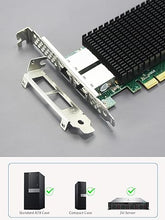 Load image into Gallery viewer, GLOTRENDS ST7318 2-Port 10Gb PCI-E Network Card, Copper RJ45 Port, Intel X540-AT2 Controller, Support Windows Server/Linux/VMware, Compare to Intel X540-T2
