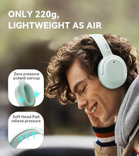 Load image into Gallery viewer, Edifier W820NB Plus Hybrid Active Noise Cancelling Headphones - LDAC Codec - Hi-Res Audio Wireless &amp; Wired - Fast Charge - 49H Playtime - Over Ear Bluetooth V5.2 Headphones- Green
