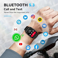 Load image into Gallery viewer, Smart Watch for Men(Answer/Make Call),Alexa Built-in,1.8&quot;Fitness Tracker with Heart Rate Sleep SpO2 Monitor,100 Sport Mode,5ATM Waterproof,Activity Trackers and Smartwatches for iOS and Android Phones
