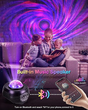 Load image into Gallery viewer, Star Projector Galaxy Light, Galaxy Projector for Bedroom with APP Remote Control, Timer - Night Light Projector for Kid Adult Aurora Light Projector
