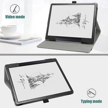 Load image into Gallery viewer, Bige for BOOX Tab Ultra Case,BOOX Tab Ultra C Case,PU Leather Folio 2-Folding Stand Cover for BOOX Tab Ultra/BOOX Tab Ultra C 10.3&quot; ePaper Tablets,Black
