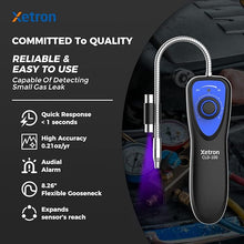 Load image into Gallery viewer, HVAC Refrigerant Leak Detector with UV LED,Automotive AC [R134A R410A R22 R1234YF] Freon Sniff Halogen Gas Leak Detector, 6 Adjustable Sensitivity, CFCs HCFCs HFCs HFOs CLD-100UV
