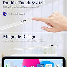 Load image into Gallery viewer, Stylus Pen for Android, CMARS POM Tip Magnetic Phone Pen, Fine Point Stylus Pens for Touch Screens, Tablet Pen for Samsung/Huawei/Lenovo/Vivo and Other Android Smartphone and Tablet Devices (White)
