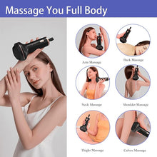 Load image into Gallery viewer, Handheld Cellulite Massager, Body Sculpting Machine, Rechargeable &amp; Cordless, Stomach Fat Massager With 8 Massage Heads 2 Mesh Covers, Massage Abdominal Belly Thighs Butt Neck for Women Men at Home
