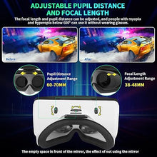 Load image into Gallery viewer, VR Headset for Smartphones, Ultra-Wide 120° Viewing Angle, Adjustable Focus and Eye Width, Aspherical Optical Lens, Good Heat Dissipation, 4.5-6.5 Inch Smartphone
