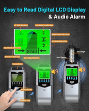 Load image into Gallery viewer, 5 IN 1 Stud Finder Wall Scanner, Enhanced Accuracy High Stability Electronic Detector for Wall Wood Metal Studs, Stud Sensor Beam Finders for Center &amp; Edge of Wood AC Wire Metal Studs Joist Pipe
