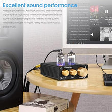 Load image into Gallery viewer, Nobsound NS-10P Mini Vacuum Tube Stereo Preamp HiFi Home Audio Pre-Amplifier with Treble Bass Control
