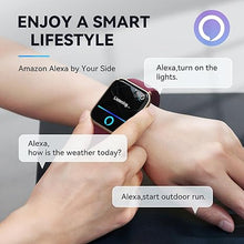 Load image into Gallery viewer, Smart Watch for Women,1.8&quot;Fitness Watch(Answer/Make Call),Alexa Built-in, [24H Heart Rate Sleep Blood Oxygen Monitor],5ATM Waterproof,100 Sports Modes Step Calorie Women Watches for iOS&amp;Android Phones
