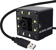 Load image into Gallery viewer, SVPRO 12MP USB Camera with Light,4K 30fps Lightburn Camera 1080P 120fps High Speed Camera, IMX577 Low Light USB External Computer Camera for PC Laptop,Linux,Windows,Android,MacOS
