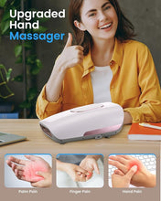 Load image into Gallery viewer, NOWWISH Hand Massager with Heat and Compression for Arthritis and Carpal Tunnel Pain, Christmas Gifts for Women Men Birthday (Pearl White)
