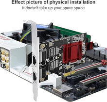 Load image into Gallery viewer, Dual-Port PCIe Gigabit Network Card 1000M PCI Express Ethernet Adapter with Intel 82575/82576 Two Ports LAN NIC Card for Support PXE for Windows/Windows Server/Linux/Freebsd/DOS with Low Profile
