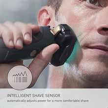 Load image into Gallery viewer, Panasonic Electric Razor for Men, Electric Shaver, ARC5 with Premium Automatic Cleaning and Charging Station, Wet Dry Shaver Men, Cordless Razor, with Pop-Up Trimmer ES-LV97-K, Black
