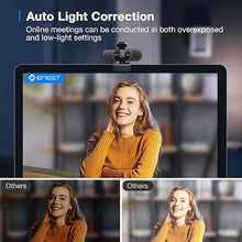 Load image into Gallery viewer, EMEET C960 4K Webcam for PC, 4K UHD Sony Sensor, PDAF Auto Focus, Dual AI Noise-Cancelling Mics, Auto Light Correction, 73° FOV, Plug&amp;Play Webcam w/Privacy Cover, Works w/Zoom/Teams/Skype/Google Meet

