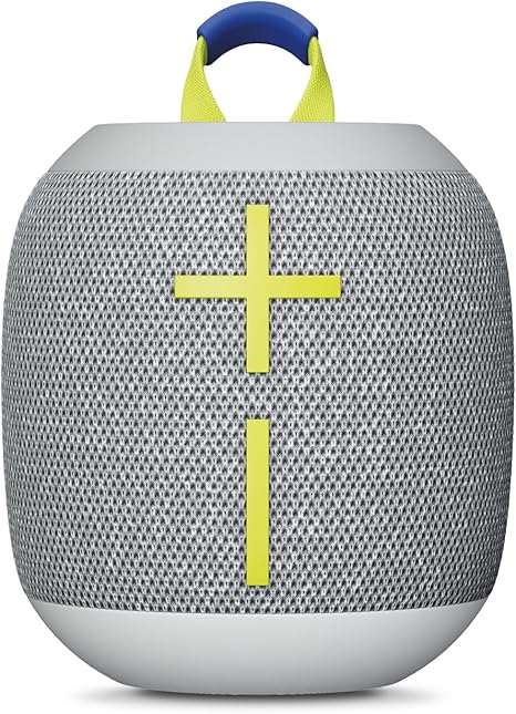 Ultimate Ears WONDERBOOM 4 Portable Waterproof Bluetooth Speaker with Big Bass and 360-Degree Sound, Dustproof Floating Speaker with 131ft (40m) Range - Gray